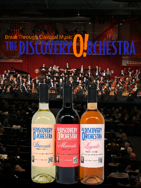 The Discovery Orchestra Wine collection at Old York Cellars