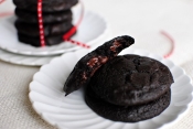 Double Dark Chocolate Merlot Cookies