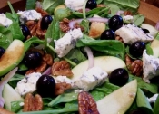 Southpaw Red Spinach Salad Recipe