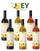Because of Joey 6 Bottle Joy, Peace & Love Wine Collection - View 1