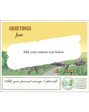 Postcard Label - Custom