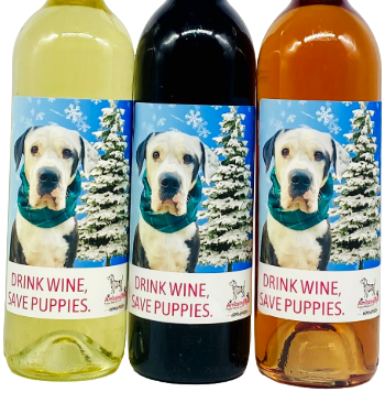 Amazing Mutts Winter 3 Bottle Wine Collection