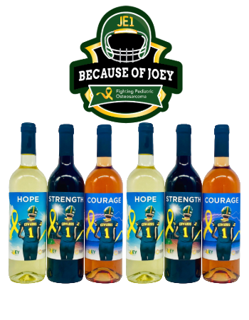 Because of Joey Six Bottle Wine Collection