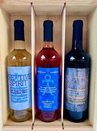 Creative Spirit Wine Collection in Wood Gift Box