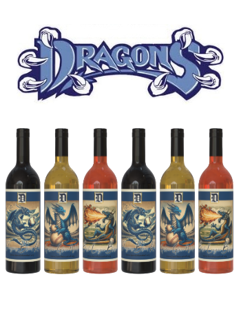 Denville Baseball 6 Bottle Wine Collection