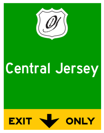 Central Jersey Exit Sign Labels