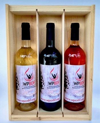 WPBDF Three Bottle Wine Collection with Gift Box