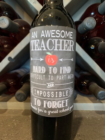 An Awesome Teacher is Hard To Find Red