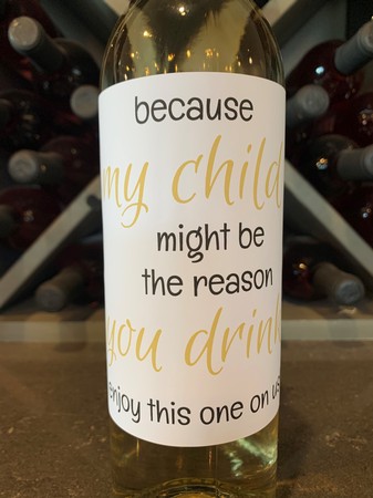 My Child Might Make You Drink White