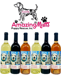 Amazing Mutts Winter 6 Bottle Wine Collection