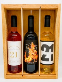 BGVFC Auxiliary Three Bottle Wine Collection with Gift Box