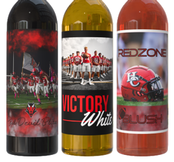 HC Football Booster Club 3 Bottle Wine Collection