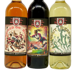 Morris Rugby 3 Bottle Wine Collection