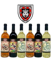 Morris Rugby 6 Bottle Wine Collection