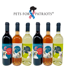 Pets For Patriots Six Bottle Wine Collection