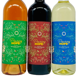 National Pediatric Cancer Foundation 3 Bottle Wine Collection