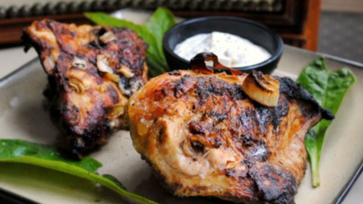Grilled Chicken in a Vidal Blanc Marinade