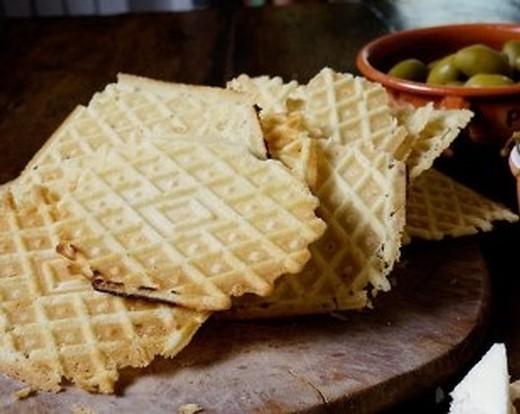 Savory Pizzelles (Pizzelle Salate) – Recipes – Tina's Table