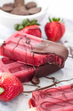 Chocolate-Dipped Strawberry Cabernet Sauvignon Wine Popsicle