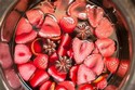 Slow Cooker Strawberry Mulled What Exit Red Wine